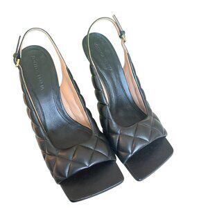 Bottega Veneta 729765 Women's Padded Nappa Matelasse Sandal Shoe